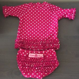 Ruffle Butts Swim Suit - 12-18 Months